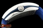 Franck Muller Vanguard Mens V45 SS/LE/RU Blue ABF Asia 2824