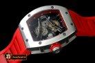 RM067A - Bubba Watson Tourbillon SS/RU Red Swiss Qtz