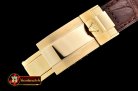Replica Rolex Daytona 18K YG Wrp YG/LE Wht Stk BP A7750 Mod4130