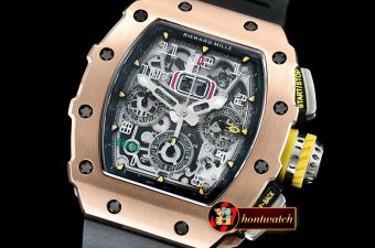 Richard Mille RM011-03 Felipe Massa LE RG/TI/VRU Skele A7750 Mod