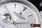 JL080C - Master Control SS/LE White Diam Bezel - Jap Miyota