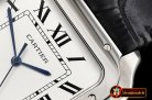 Cartier Santos De Cartier 2018 Ladies SS/LE (Blk)Wht Swiss Qtz