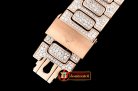 Patek Philippe Nautilus 7010 Ladies Full Diams RG/RG Diams TWF MY9015