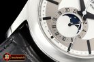 Patak Philippe Annual Cal. Moonphase Ref.5205 SS/LE White KMF MY9015