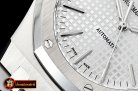 Audemars Piguet Royal Oak 15400 SS/SS White OMF 1:1 MY9015 Mod 3120