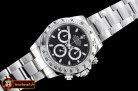 Rolex Daytona 116520 SS/SS Black Sticks ARF Asia 4130 Mod