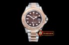 Rolex YachtMaster 116623 40mm RG/SS Brown BP Ult A3135 Mod