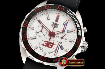 Tag Heuer Tag F1 Aston Martin "33" SS/RU Blk (Blk) White VK Qtz
