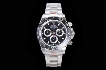 Daytona 116500 904 SS/SS Black/Stk EWF Asia 7750
