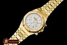 AP0358A - Royal Oak Chronograph Ref 26320 YG/YG White A-7750