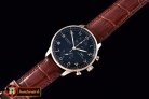 IWC0327 - Portuguese Chrono RG/LE Black A-7750 New Improved