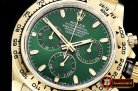 Rolex Daytona 116518 YG/YG Green/Stk ARF V2 A4130 Mod