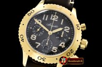 Breguet Type XXI Chronograph YG/YG Grey Asia 7750