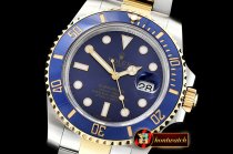 Rolex Submariner 116613LN 904L YG/SS Blue GMF SP A3135