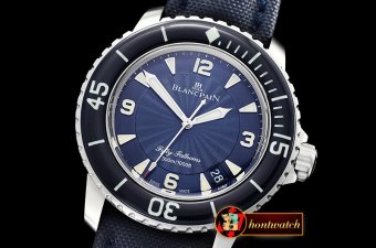 Blancpain Fifty Fathoms Blue SS/NY Blue ZF A2836