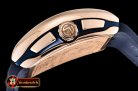 Franck Muller Vanguard Chronograph 44mm RG/LE/RU Blue Asia 7750