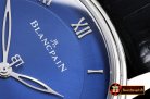 Blancpain Villeret Grande Date SS/LE Blue Num MY9015