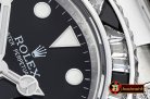 Rolex GMT II Black/Wht Rubies SS/SS Blk BP A3186 Mod