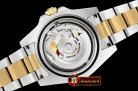 Rolex GMT II Ref.116713 YG/SS Black BP A3186 Mod