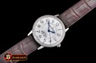 JAEGER LE COULTRE Rendez-Vous Date Diams Ladies SS/LE White MY90