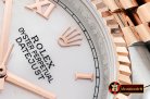 Rolex Datejust Man DJ 36mm Jub Flt RG/SS White MOP Roman BP A313