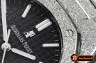 Audemars Piguet Royal Oak 37mm Frosted SS/SS Black JHF MY9015