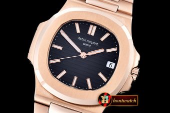 PP0238B - Nautilus Ref.5711 RG/RG Black BP MY9015 Mod