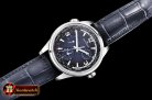 Jaeger Le Coultre Polaris Geographic WT LE SS/LE Blue Miyota 9015 Mod
