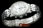 Replica Breitling Navitimer SS/SS White Sticks 7750
