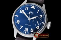 Replica IWC Big Pilot LPP SandBlasted SS/LE Blue YLF A521111
