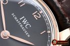 IWC Portuguese Hand-Wound Ref.IW5454 RG/LE Grey/Blk A6497