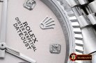 Rolex Datejust DJ 36mm Jub Flt SS/SS Light Grey Diam BP A3135 Mo