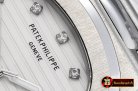 Patek Philippe Nautilus Ref.3800 Midsize SS/LE White Diams BP A2