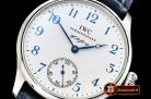 IWC FA Jones Ltd Ed SS/LE Wht/Blue Num Asia 6498