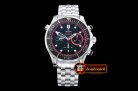 Omega Seamaster Chrono America Cup SS/SS Blk/Red BP A7750