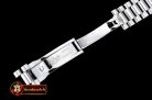 Replica Rolex Daydate 41mm SS/SS Pres Baug Blk Stk Diam Asia 325