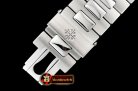 Patek Philippe Nautilus Jumbo 5711 SS/SS White/Stk PPF MY9015 Mod
