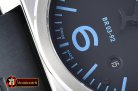 Replica BELL & ROSS BR03-92 SS/RU Black/Blue Miyota 9015