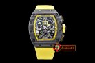 Replica Richard Mille RM011 Yellow Storm - 50 LE FC/NY - A7750