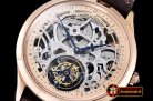 JL091C - Master Skeleton Tourbillon RG/LE Gold Flying Tourbillon