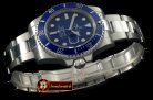 Replica Rolex Submariner 116619LB Blue SS Sub A-2836