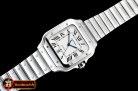 Cartier Santos De Cartier 2018 Mens XL SS/SS Wht BVF MY9015