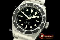 TUD008B - Heritage Black Bay SS/SS Black Asian 2824-2