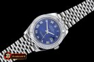 Rolex Datejust II DJ2 41mm Jub Flt SS/SS Blue Roman BP A3235 Mod