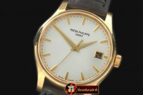 PP0180 - 5227 Calatrava 18K Wrapped YG/LE Jap M-9015