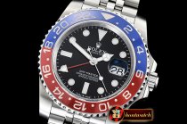 Rolex GMT Master II 126710 Pepsi Jub SS/SS Blk DJF A2836
