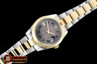 Rolex Datejust II DJ2 41mm Oyt Smt YG/SS Grey/Rmn BP Asia 2813