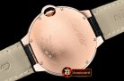 Cartier Balon Bleu Mens 42mm Wrapped RG/LE2 White BP Swiss 2824