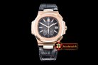 Replica Patek Philippe 5980 Nautilis Chrono 18K Wrapped RG/LE Bl