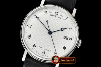 Breguet Classique Series SS/LE White/Roman Miyota 9015 Mod